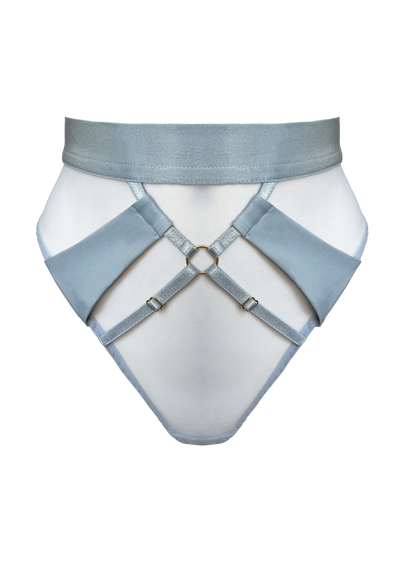 Vero High Waist Thong Sky Blue - Sky Blue - 3