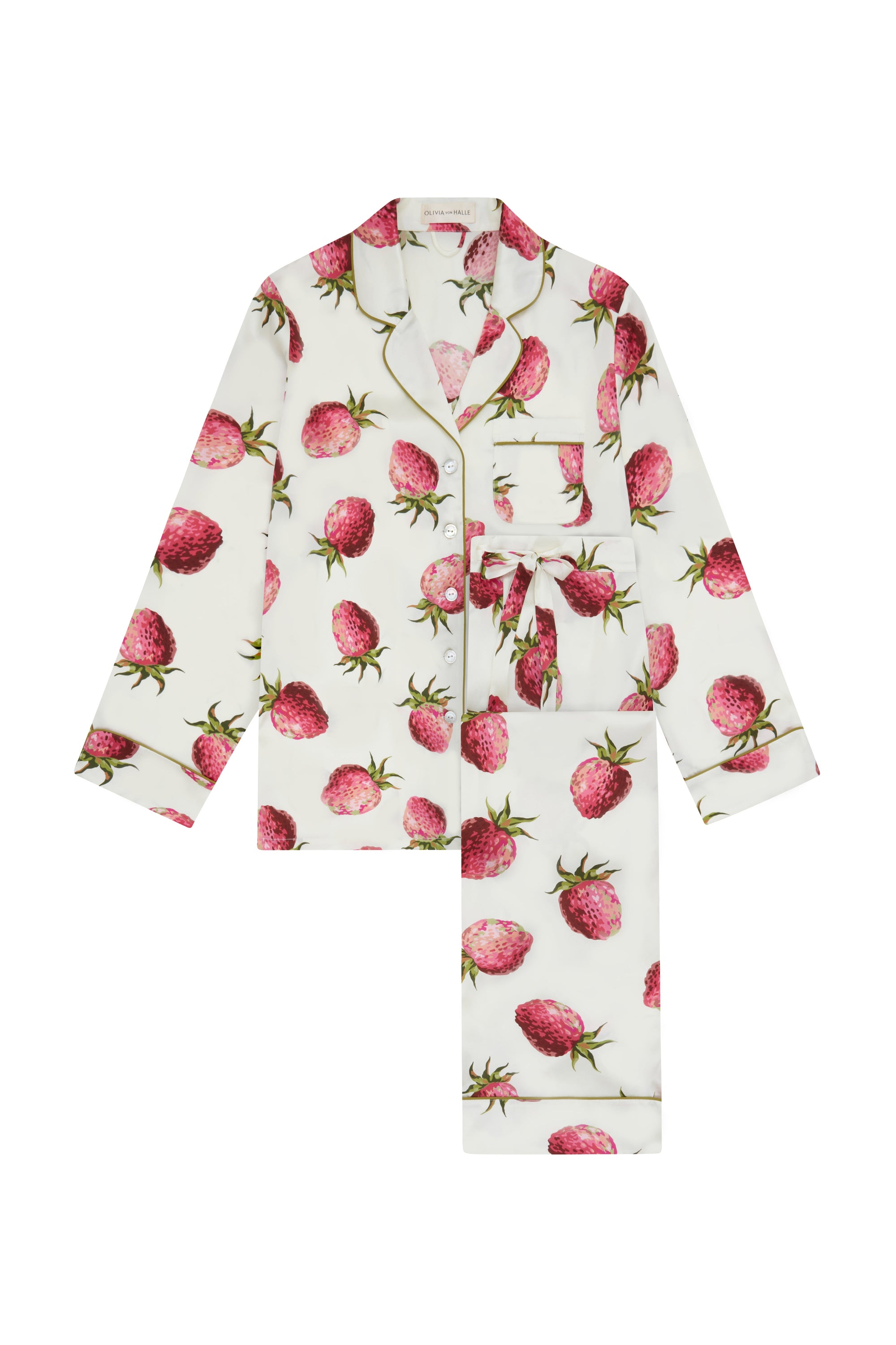 Lila Blythe Ladies Woven Long Pyjama Set  - 5