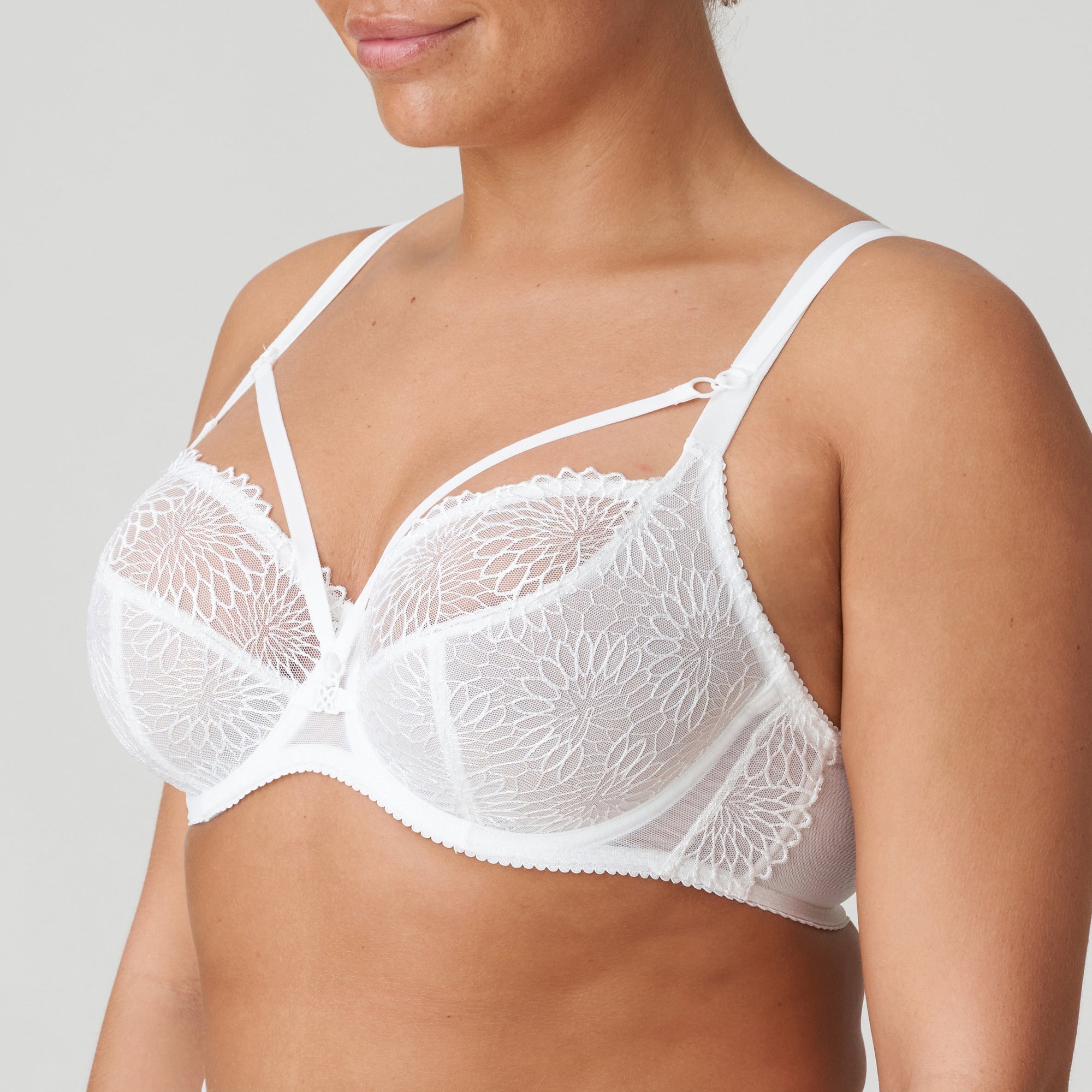 PrimaDonna Sophora Balcony Bra Tulip Seam - White