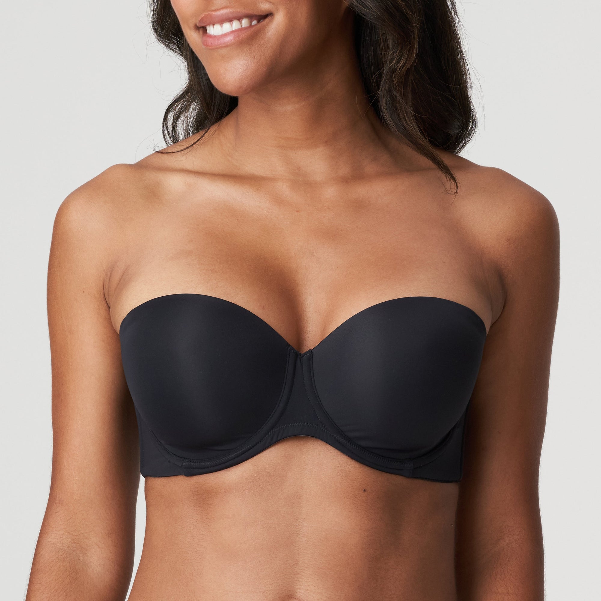 PrimaDonna Figuras Padded Bra Strapless - Black