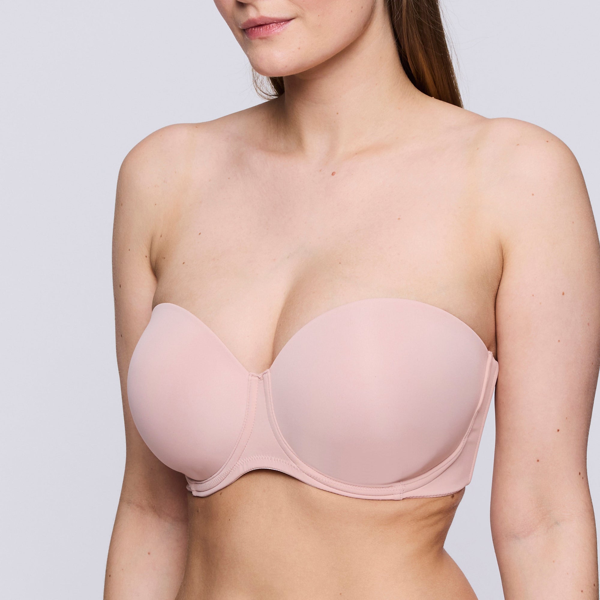 PrimaDonna Figuras Padded Bra Strapless - Powder Rose