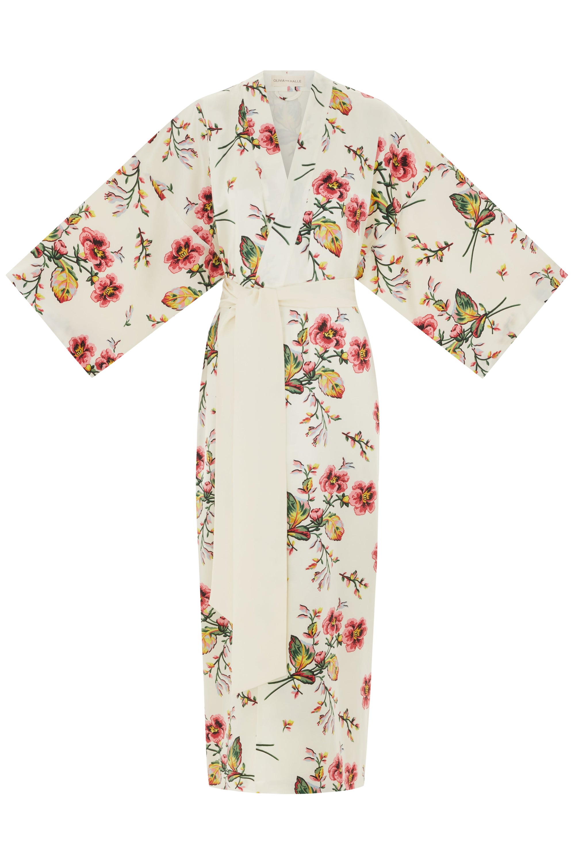 Queenie Maugham Ladies Woven Long Robe - 5