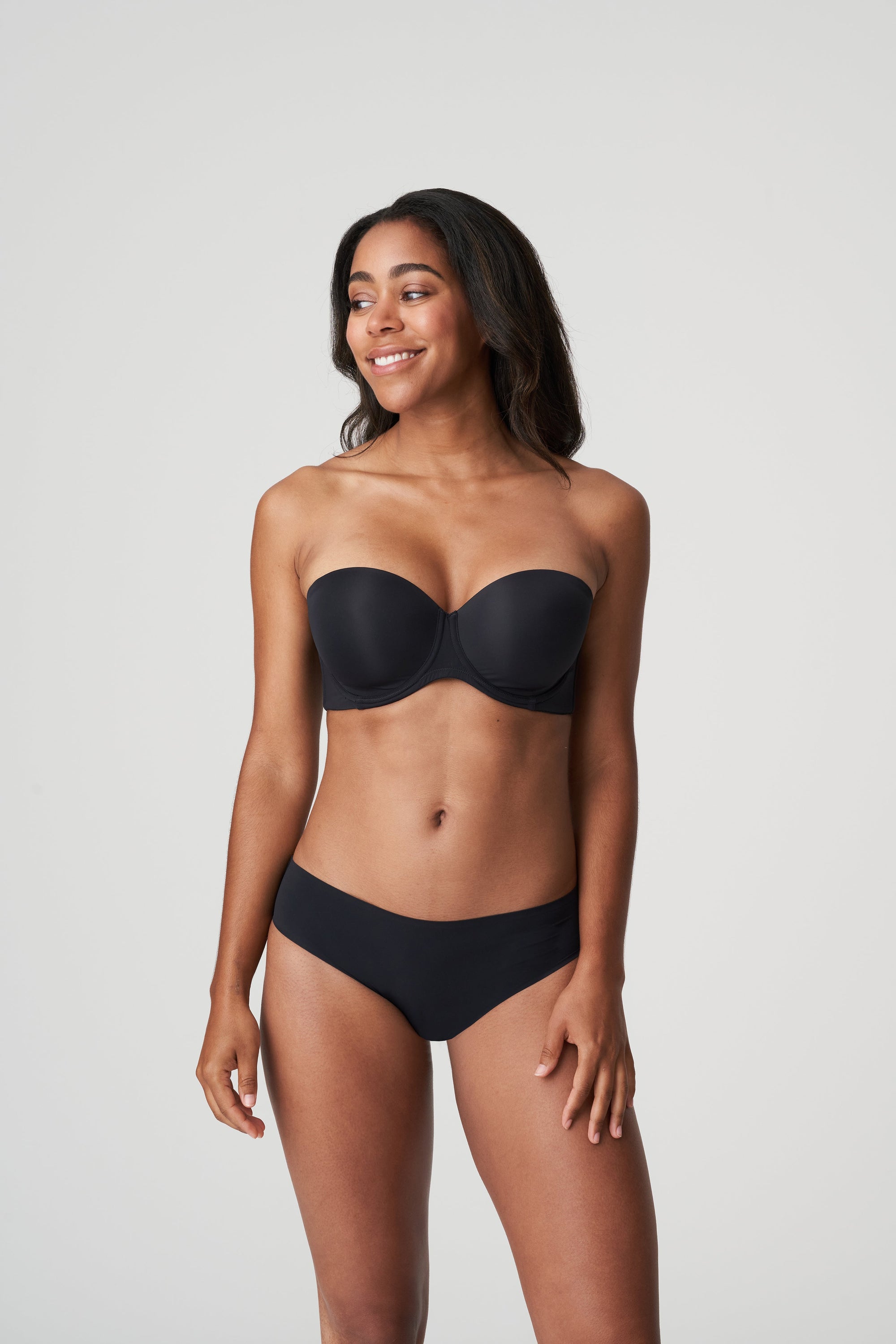 PrimaDonna Figuras Padded Bra Strapless - Black