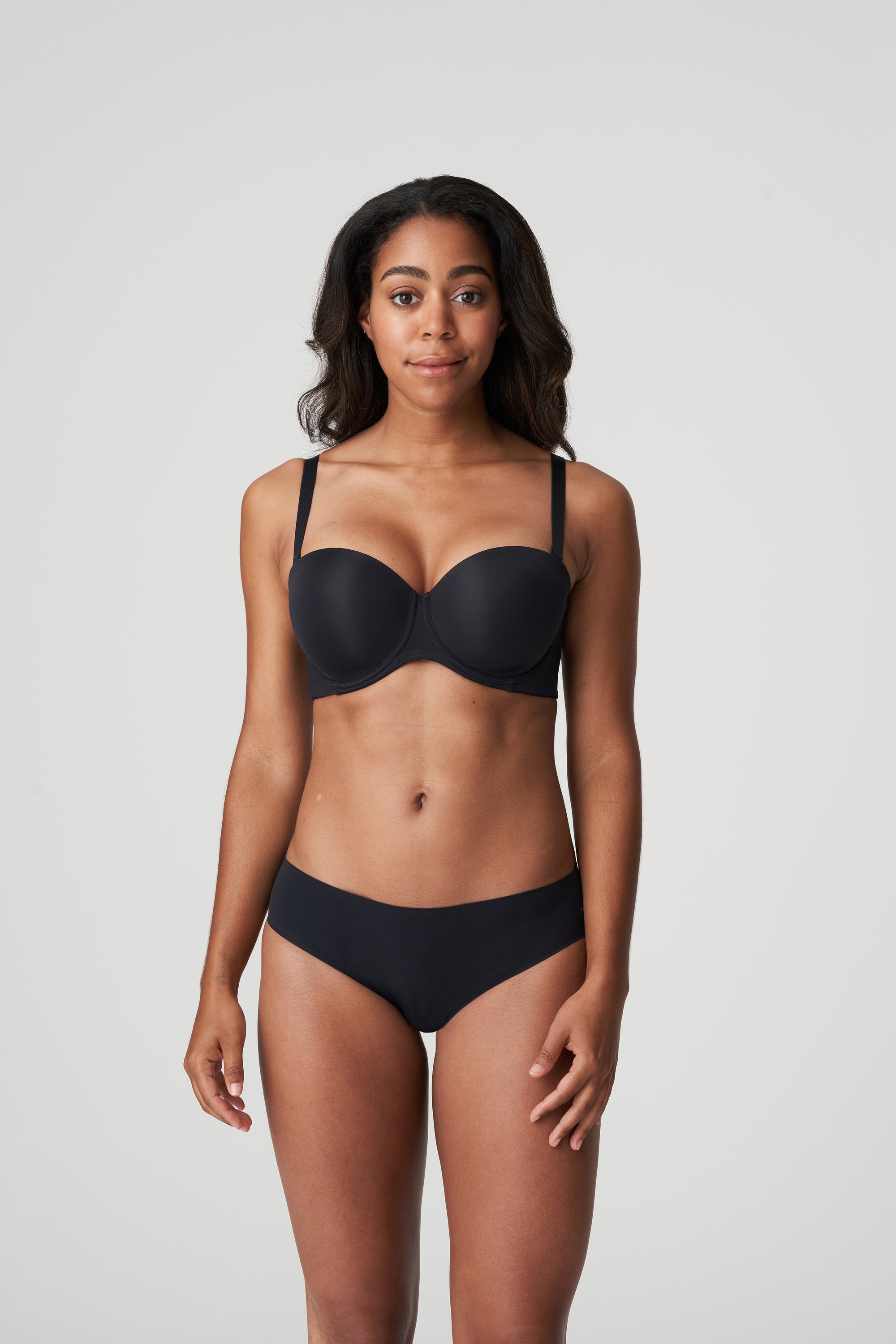 PrimaDonna Figuras Padded Bra Strapless - Black