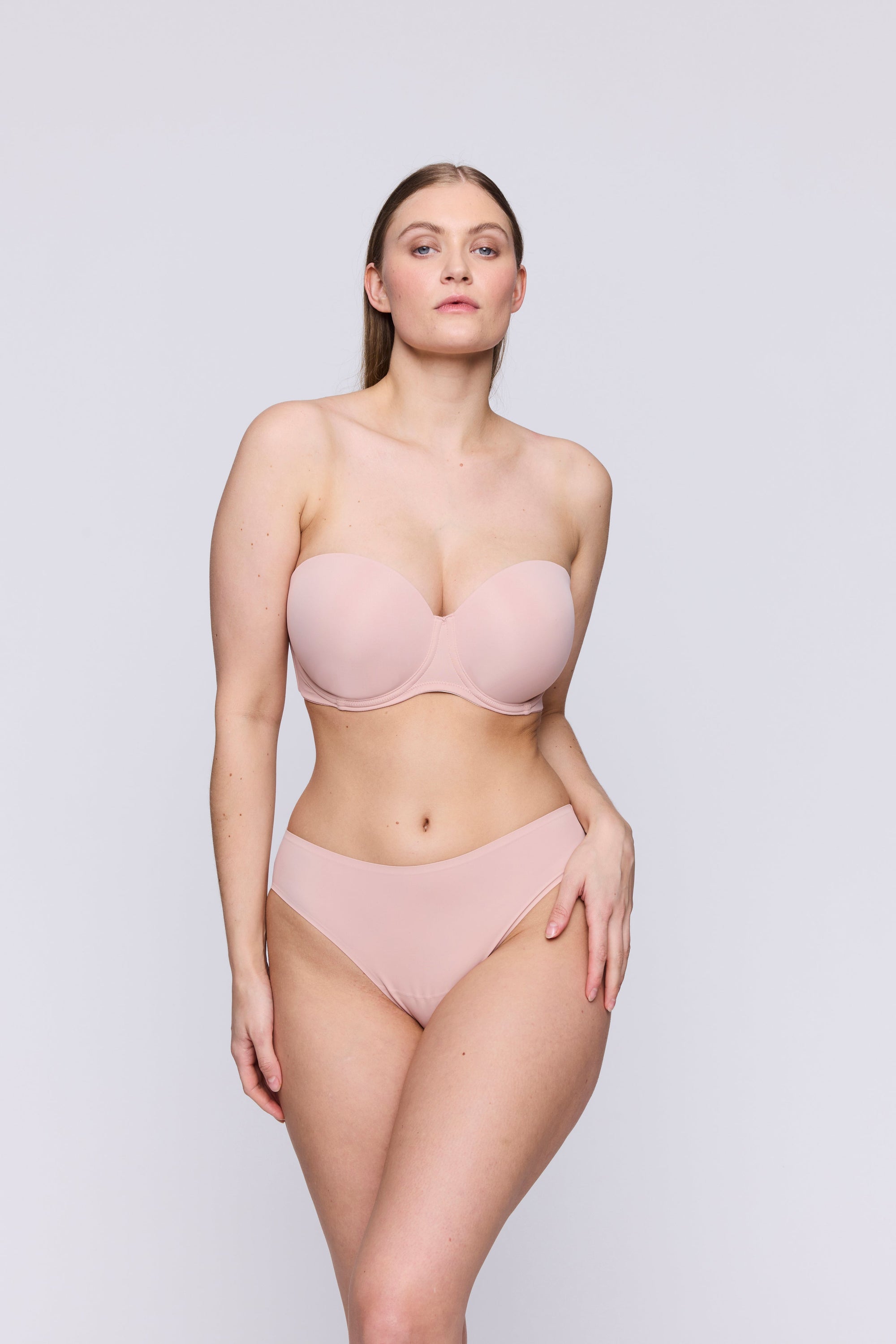 PrimaDonna Figuras Padded Bra Strapless - Powder Rose